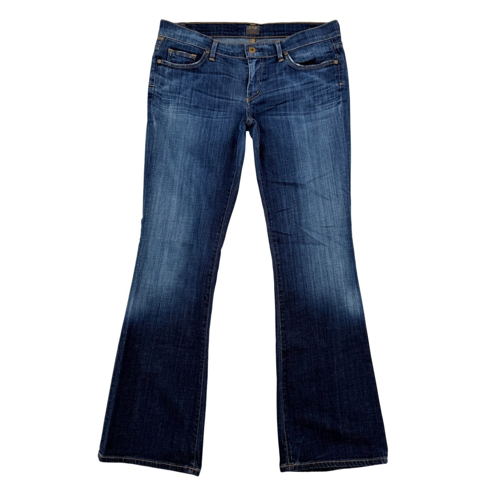 Citizens of Humanity Size 31 Dita Petite Bootcut Jeans Blue Indigo Wash Preppy